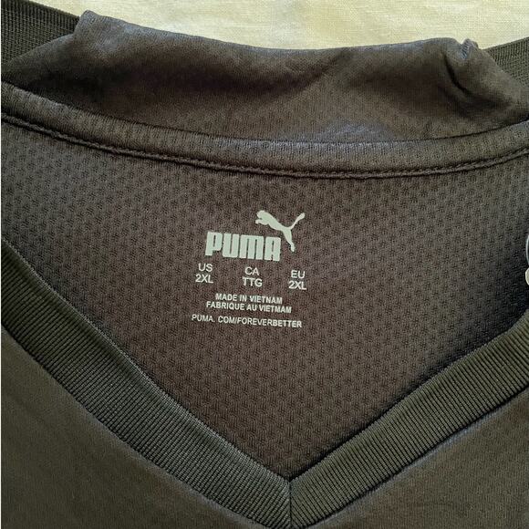 PUMA NWT Dortmund Blackout Limited Edition Futbol Soccer Jersey Size XXL - Picture 3 of 3